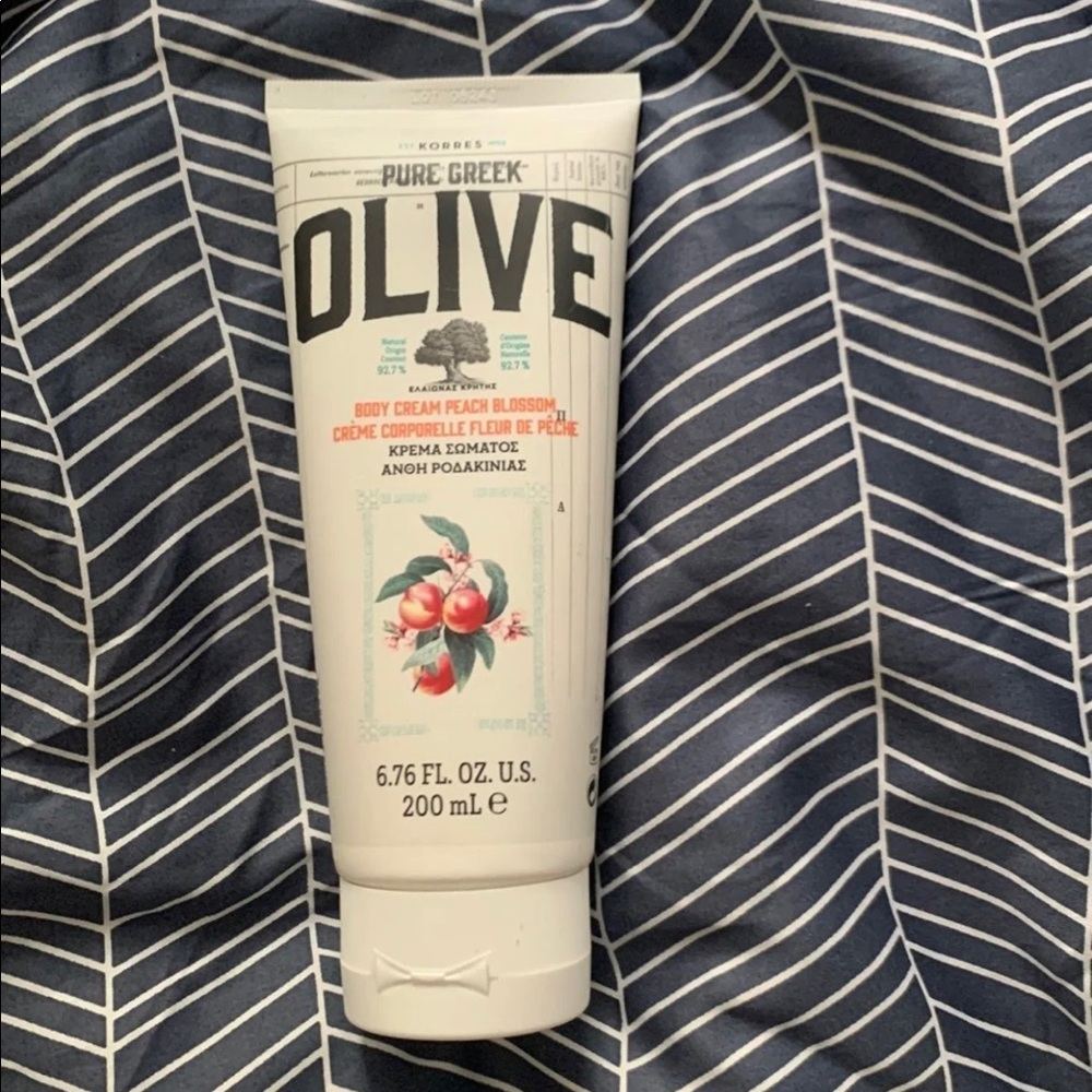 Korres Pure Greek Body Cream- Peach